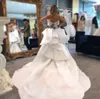 크리스탈 구슬 웨딩 드레스 2020 섹시한 연인 페르시 레이스 업 뒤돌아 가운 Bohemian 긴 공식 웨딩 드레스