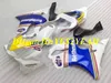 Kit de molde de injeção para Honda CBR600F4I 01 02 03 CBR600 F4I 2001 2002 2003 ABS Branco azul Carimbos + Presentes HY64