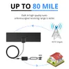 Antenna TV, antenna HDTV digitale per interni amplificata portata 50 miglia 4K HD VHF UHF Freeview for Life trasmissione di canali locali