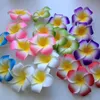 7cm/2.75 cali Plumeria Hawaiian Floam Frangipani Artificial Flower for Wedding Party Dekoration Romance średnica