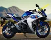 Cowling R3 R 3 2015-2017 Fairings Kit for Yamaha R25 R 25 15 16 17 White Black Blue Bodywork ABS Plastic Fail