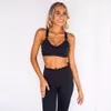 Moda Sarah Sem Costura Conjunto de Yoga Mulheres Roupas de Ginástica Women039s Terno Esportivo Feminino Conjunto de Fitness Mulheres Ginásio Leggings Sutiã Esportivo Wo6259216