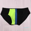 Wholesale-New Swimwear Push Up Pad Men Sexy Mens Swim Briefs Low Waist Swimming Trunks Swimsuit Gay Mens Swimwear Swim Shorts