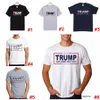 Männer Donald Trump T-Shirt Herren O-Ausschnitt Kurzarmhemden Pro Trump 2020 T-Shirt Pence Brief Tops T-Shirt LJJA2660