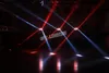 Portable Ruchomy Head Pająk Światła Mini LED Spider 8x10 W RGBW Light Great Efekty DJ Disco Nightclub Party Stage Oświetlenie