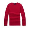 High quality polo men's pull New York sweater knitted coat cotton sweatshirt Round neck jumper pullover sweater Small horse sport game