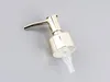 28/400 UV Plated Soap Lotion Dispenser Pump Stainless Steel Jar Countertop Soap Hotel Bathroom Accessories Household Tool DHL