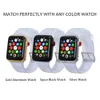 Прозрачный силиконовый браслет для Apple Watch Band 38 мм 40 мм 42 мм 44 мм для IWATCH BERP SERY 1 2 3 4 584444691