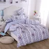 Duvet Cover Spring Bedding AB Side Bed Set (Duvet Cover + FlatSheet + 2 Pillowcówka) 4 sztuk Zestaw Pastorośnie Bedcloth Dorosłych Łóżko Home