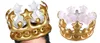 PVC criativa inflável Gold Crown balão de aniversário dos miúdos chapéus do partido Brinquedos presente DIY inflado Ferramentas Toy aniversário Cosplay Wedding Stage Props