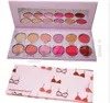 Oogmake-up Valentine Day 12Color Theroyal Peach Oogschaduw Palet Matte Shimmer Langdurige Bikini Printing Valentine Eye Shadows