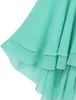 iiniim Kids Halter Pleated Highlow Hem Flower Girl Dress Princess Girls Summer Dresses Pageant Vestido de Festa Party Dress5094303