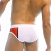 2020 cor de contraste homem maiôs push up bolsa almofada sexy homens roupa de banho sunga dos homens nadar briefs terno de natação surf ternos de banho wear2693464