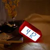 5 couleurs Horloge intelligente Smart Capteur Nuit lumière paresseux Snooze Réveil Mute Horloges électroniques Creative Horloges numériques Accueil Cadeaux BH2179 CY