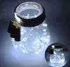 2 m 20 LED luzes da corda rolha em forma de rolha de garrafa de vinho garrafa de vinho cortiça com lâmpada led luzes de corda de fio de cobre para a festa de casamento de natal