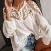 Sommer Damen Schwarz Tops Chiffon Shirts Blusen Frauen Sheer Günstige Kleidung China Femininas Camisas Kleidung Weibliche Plus Größe7675551