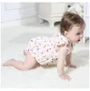 Ins Summer Baby Girl Newborn Rompers Infant One Piece Vêtements Jumps Anift Vêtements