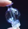 Smoking Colored Glass Bubble Dab Cyclone Riptide Spinning Carb Cap 29mm OD For Flat Top Quartz Banger Nails Water Bongs Pipes