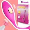 Wireless Control Vagina Vibrator 10 Modi Klitoris Vibratoren Anal Spielzeug Massage Sex-Spielzeug für Frauen USB Neuladen-Anreger Y191214