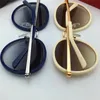 Wholesale-women sunglasses retro circular frame fashion designer popular style uv protection eyewear top quality with original box 150