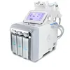 6in1 H2O2 Hydra huid hydrotherapie spa gezichtsmicrodermabrasie machine koude hamer zuurstof Jet Beauty Equipment CE