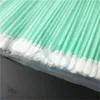 1000pcs Lint free Non-sterile textile tipped Applicators/Swabs with polypropylene shaft for precision cleaning small tight areas