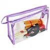 Transparent Multifonctionnel Portable Étanche PVC Cosmétique Trousse De Maquillage Pochette À Main Organisateur Zipper Cosmétiques Sac Trousse De Toilette