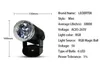3W EU / US Plug Sound Activated RGB LED Kryształowy Scena Light Magic Ball Disco DJ Laser Lighting do domu Party Stage Lampa