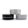 5ml 30ml 60ml g accessories Empty Aluminum Containers Jars Bottle 60g Cosmetic DAB Tool Storage Wax Metal Tin Box Cans Balm Bottle Cases