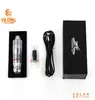 Tattoo Pen Rotary Tattoo Machine Nålpatroner med DC5.5 Aluminium Alloy Gun Permanent Makeup Tattoo Pen