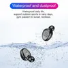 F9 Bluetooth 5.0 سماعات رأس مغناطيسي إلغاء الضوضاء 8D HIFI Sound Handsfree سماعات لاسلكية مع شاشة LED ل iPhone 12 Pro Max Izeso