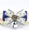 Pet Dog Gentlemen Collar Puppy Car Bowknot Bell Collar Teddy Kitty Beauty Rosette Gentle Collar Dog Cat Accessory