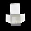 6x6x5cm Biżuteria Papier Papier Papier Kraft Papier Kraft Krem Krem Pudełko 100 sztuk / partia Składany Catton Craft Paper Packing Box