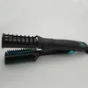 2 en 1 défriser les cheveux fers à friser bigoudis professionnels rouleaux de coiffure 360 bigoudis électriques rotatifs fer à friser