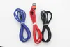 Fast Charging 2.4A Micro USB Cables 1M Aluminum Shell Fabric Data Cable Cord via DHL 500+