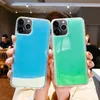 Hot Luminous Neon Sand Cover cases For iphone 13 12 11 pro max x xs xr 6 7 8 Glow In The Dark Liquid Glitter Quicksand