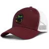Daft Punk Logo ArmyGreen Mens and Womens Trucker Cap Ball Design ajusté Hats mignons 6626652