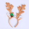 Juldekorationer Reindeer Headband Horns Antlers Deer Ears Hårtillbehör för vuxna