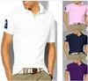 VENDITA calda New Fashion Luxury ricamo Big small Horse coccodrillo magliette per uomo Polo moda uomo polo S-3XL