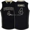 Purdue Boilermakers College Terone Johnson #0 Robbie Hummel #4 E'Twaun Moore #33 Retro baskettröja herrsydd anpassat nummernamn