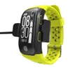 S908 Smart Armband Altitude Meter GPS Hjärtfrekvens Monitor Fitness Tracker Smart Watch IP68 Vattentät Passomet Armbandsur för iPhone Android