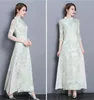 Summer new arrival traditional clothing ao dai dresses knee length oriental dress Female Cheongsam vietnam qipao dress for women257y