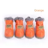 Scarpe Abbigliamento Abbigliamento Stivali Pet Outdoor Anti per Cucciolo impermeabile Inverno Chihuahua Cane Caldo Popolare Racchette da neve 4 pezzi / set LUU