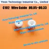 Guide-fil C102 Ø0,30 mm inférieur (boîtier en céramique + incrustation de diamants) Charmilles 432.814, 200432814, 200.432.814, 24.04.780, 135011605, 135.011.605