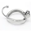 304 stainless steel Male Chastity Device Small Cage with Arc ring lock #R50