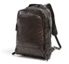 حقيبة الظهر pndme الموضة خمر من الجلد الأصلي رجال رجال الأعمال الحقيقية لباسكيد المحمول السفر السعة كبيرة السعة bookbag1