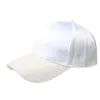 Ponytail Baseball Cap Plain Solid Ball Caps Sommar Sport Sun Hattar Kvinnor Snapback Fashion Hat med bakre öppning Trucker Pony Visor Caps D3