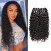 Whole 8a Bundle Malaysian Silk Straight Wave Human Hair Weaves 34 Bundles Body Water Curly Yaki Umprocessed Hair Extension We1619206