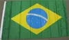 Bandeira do Brasil 150x90cm bandeira bandeira personalizada bandeiras nacionais Indoor/Outdoor Brasil FLAG Country Banner