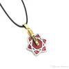 Collana Anime Gioielli Cosplay Anime Collane con ciondolo in pelle